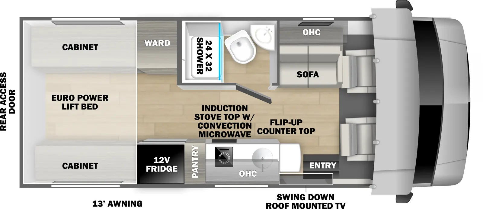 Forester Classic 2031RP Floorplan